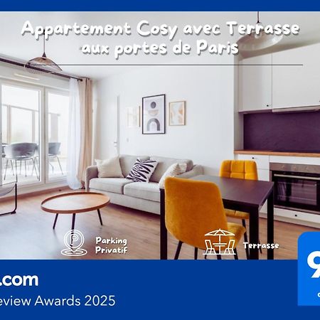 Appartement Cosy Avec Terrasse Aux Portes De Paris Вильжюиф Экстерьер фото